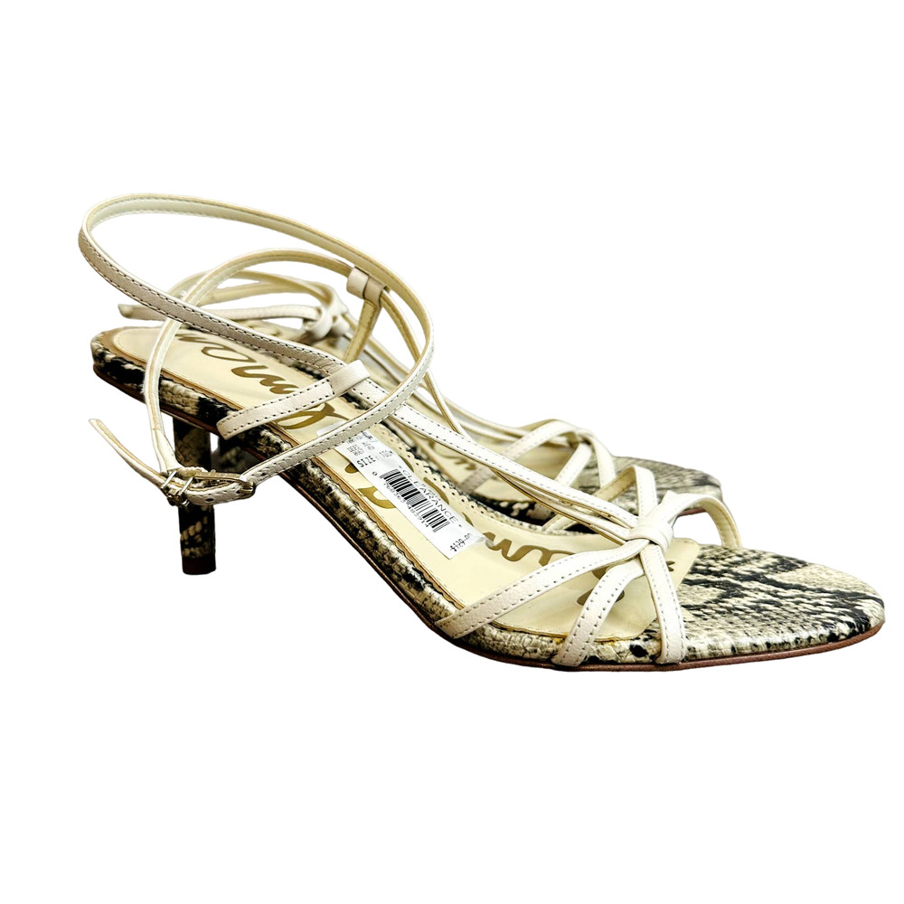 Sam Edelman Wrap Heels Size 10 - Picture 2 of 5